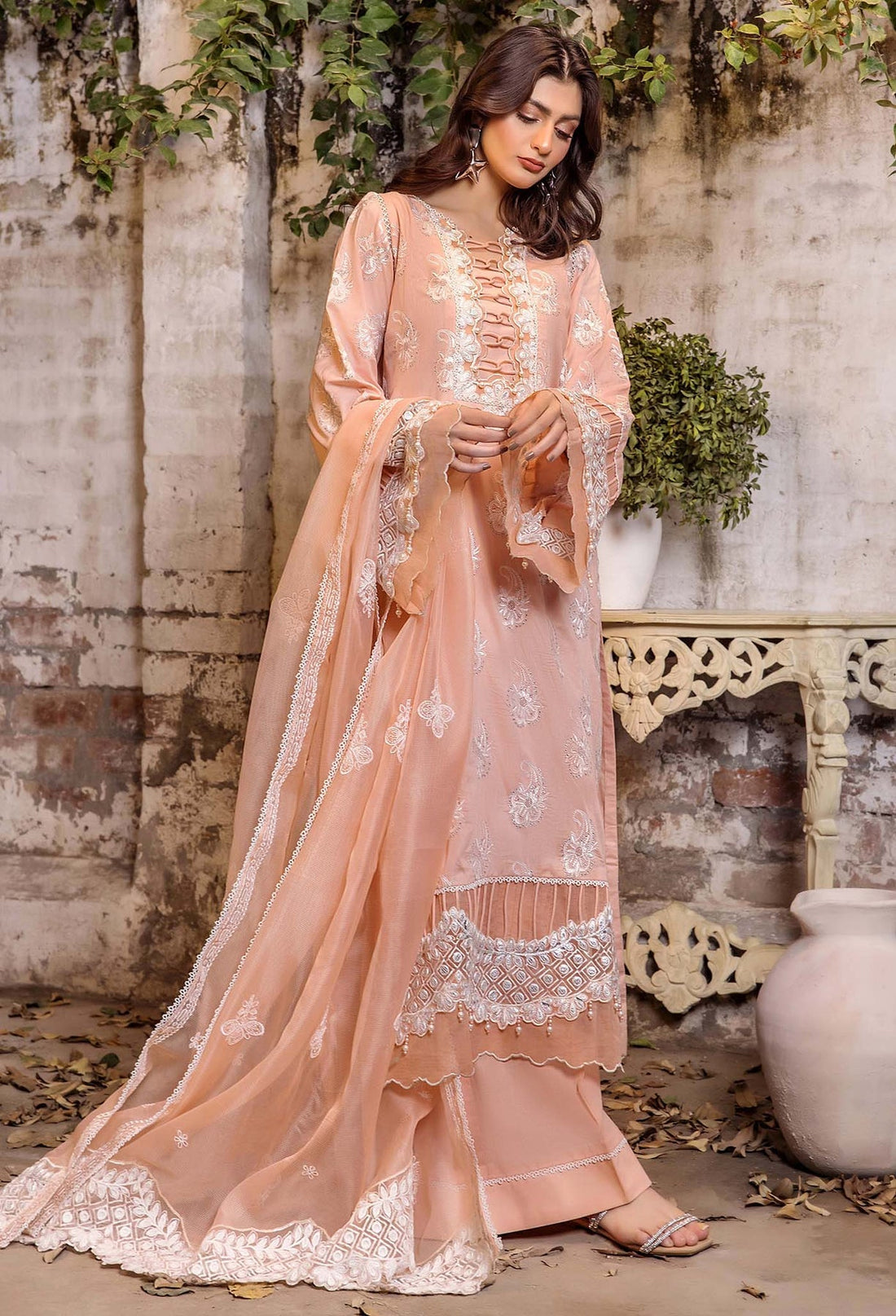 Adans Libas | Chikankari 25 | 4773 - by - Libasekhas UK - Registered Vendor of : Adans Libas - 100% Original Designer Dresss