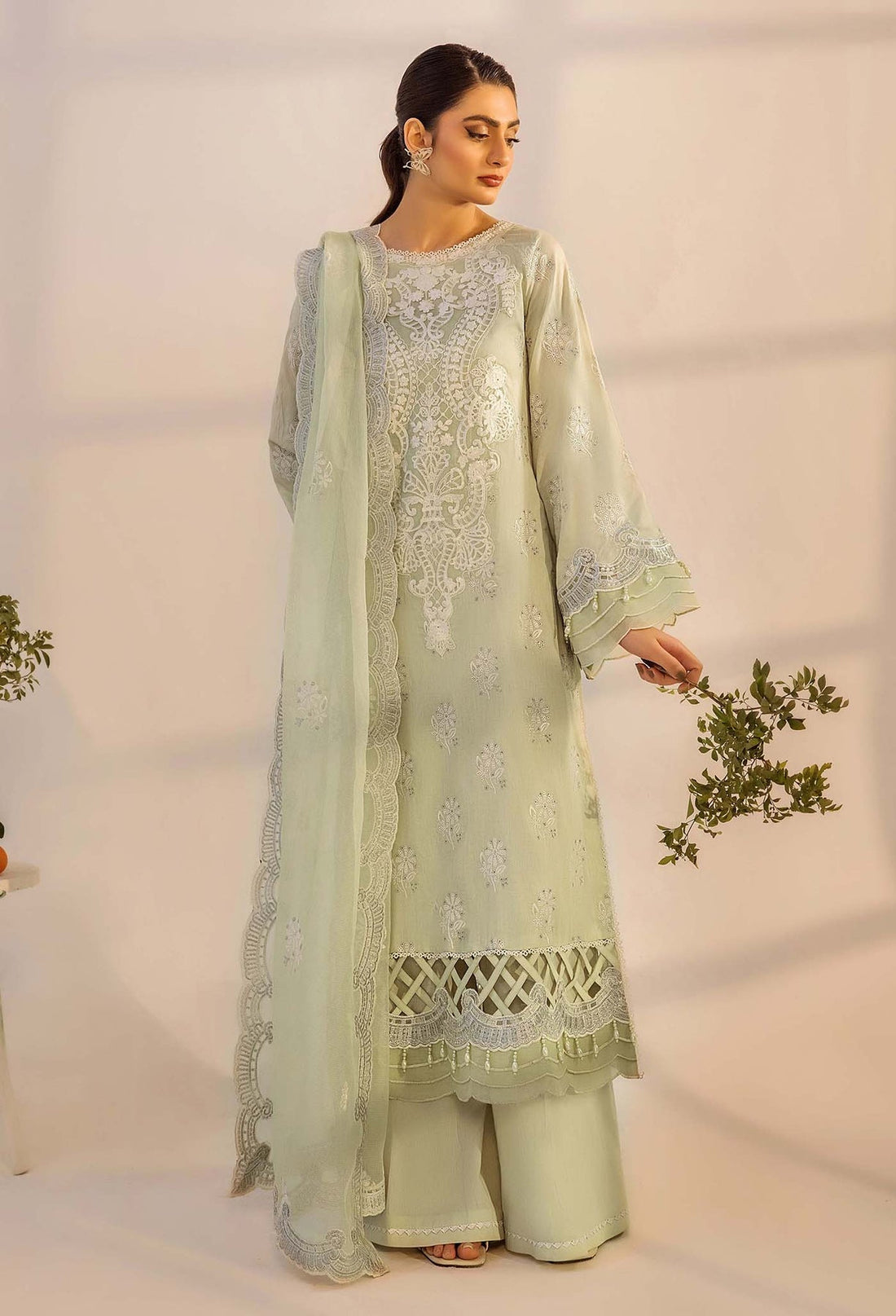 Adans Libas | Chikankari 25 | 4775 - by - Libasekhas UK - Registered Vendor of : Adans Libas - 100% Original Designer Dresss