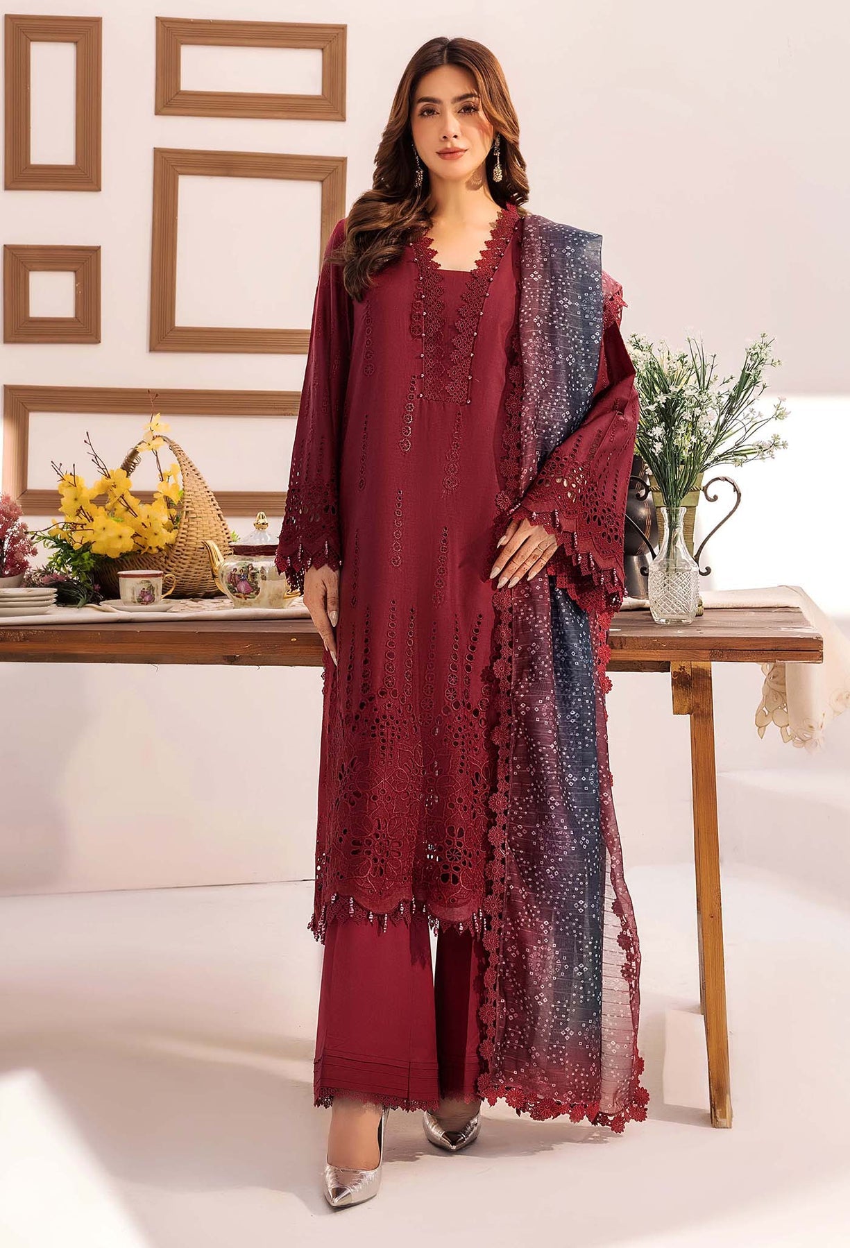 Adans Libas | Stella Chikankari 25 | 1026 - by - Libasekhas UK - Registered Vendor of : Adans Libas - 100% Original Designer Dresss