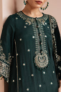 Cross Stitch | Luxe Atelier 25 | EMERALD GRACE - by - Libasekhas UK - Registered Vendor of : Cross Stitch - 100% Original Designer Dresss