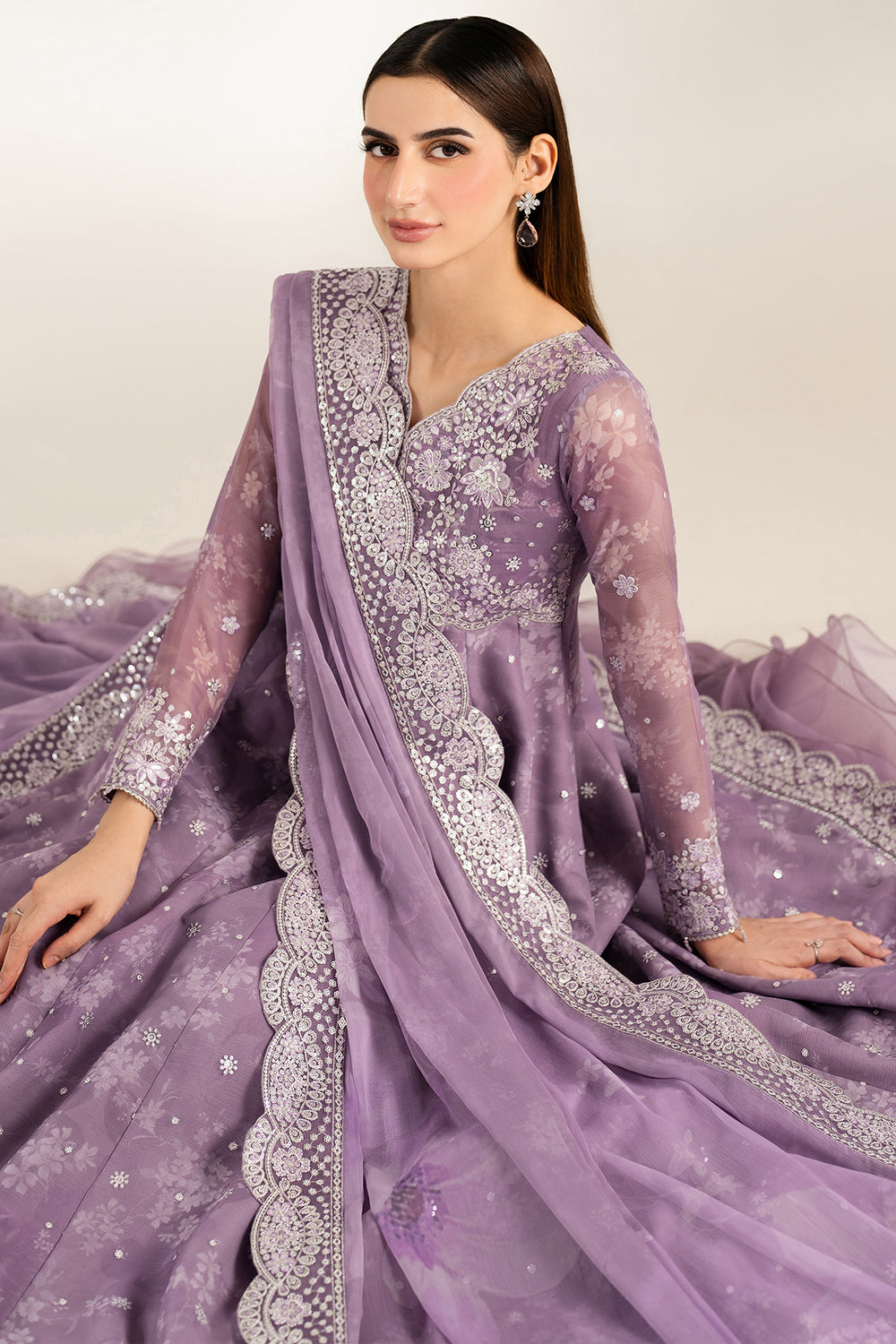 Farasha | Fiorella Formals | Violet Dreams - by Libasekhas UK - Registered Vendor of : Farasha - 100% Original Designer Dress