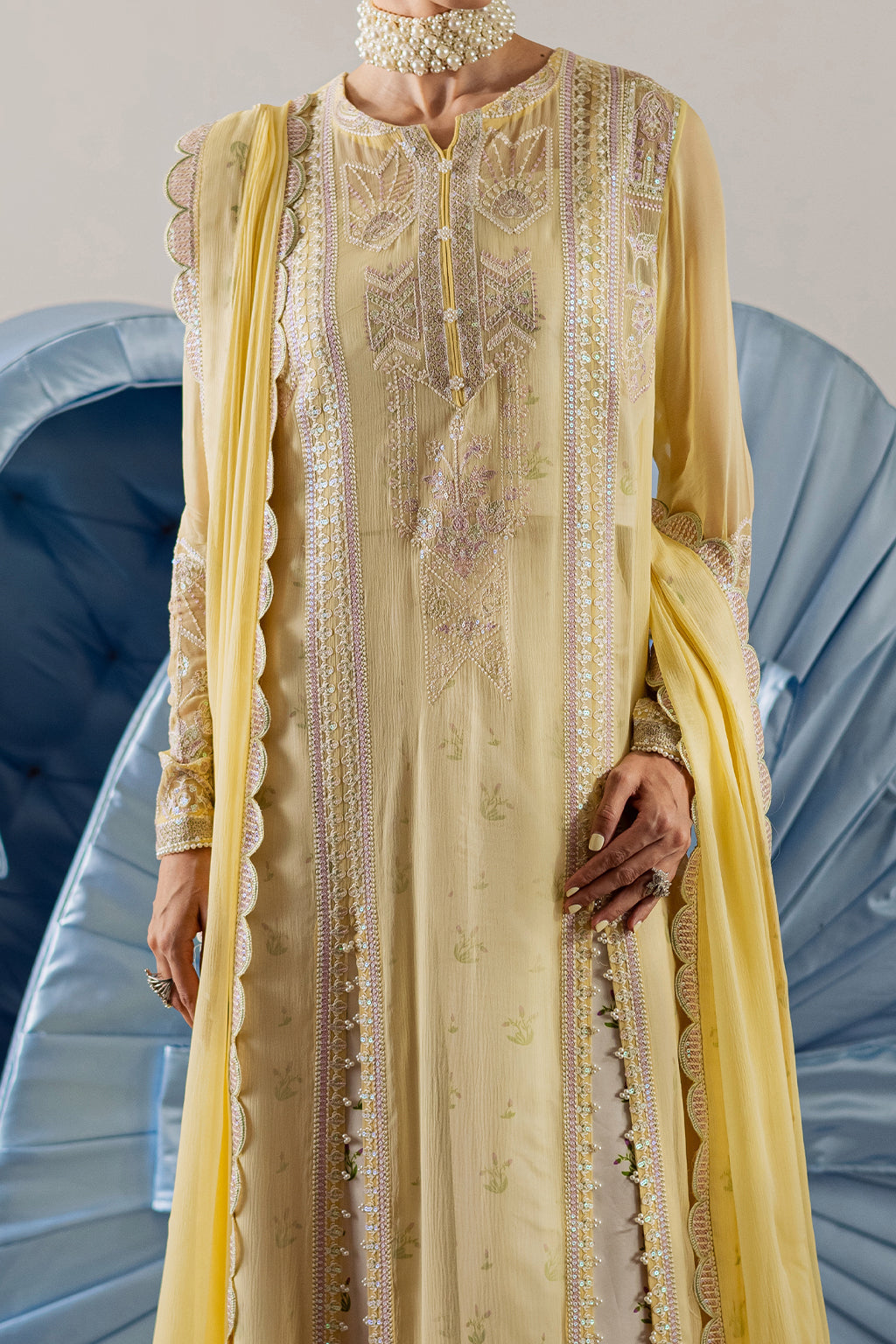 Vanya | Power Palettes | PP-05 - by Libasekhas UK - Registered Vendor of : Vanya - 100% Original Designer Dress