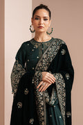 Cross Stitch | Luxe Atelier 25 | EMERALD GRACE - by - Libasekhas UK - Registered Vendor of : Cross Stitch - 100% Original Designer Dresss