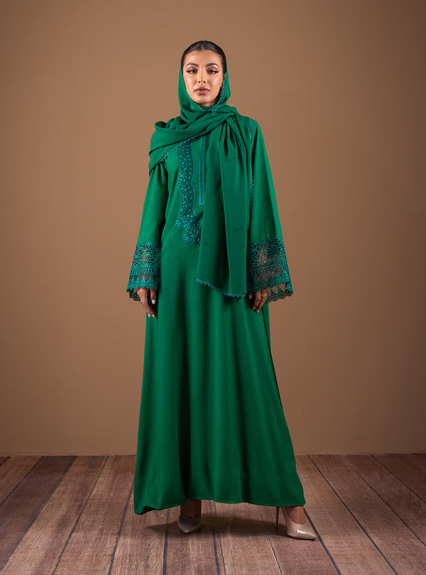 Zainab Chottani | The Kaftan Edit | Emerald Flair - by Libasekhas UK - Registered Vendor of : Zainab Chottani - 100% Original Designer Dress