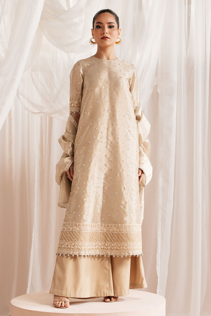 Cross Stitch | Luxe Atelier 25 | GILDED GLOW - by - Libasekhas UK - Registered Vendor of : Cross Stitch - 100% Original Designer Dresss