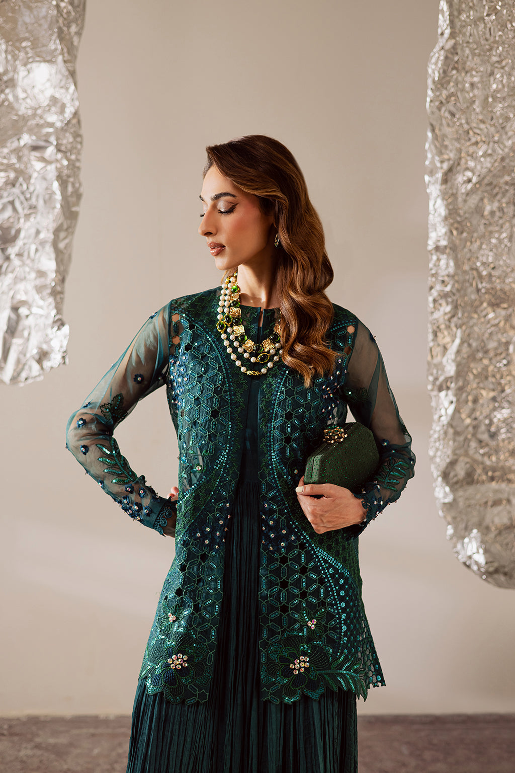 Vanya | Power Palettes | PP-07 - by Libasekhas UK - Registered Vendor of : Vanya - 100% Original Designer Dress