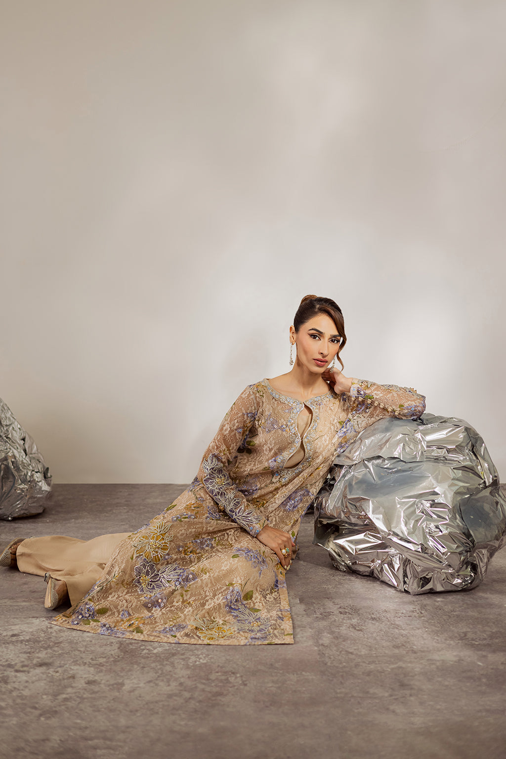 Vanya | Power Palettes | PP-04 - by Libasekhas UK - Registered Vendor of : Vanya - 100% Original Designer Dress