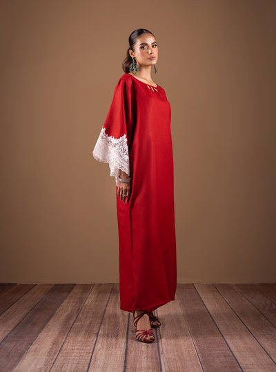 Zainab Chottani | The Kaftan Edit | Radiant Red - by Libasekhas UK - Registered Vendor of : Zainab Chottani - 100% Original Designer Dress