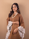 Zainab Chottani | The Kaftan Edit | Cinnamon Sand - by Libasekhas UK - Registered Vendor of : Zainab Chottani - 100% Original Designer Dress