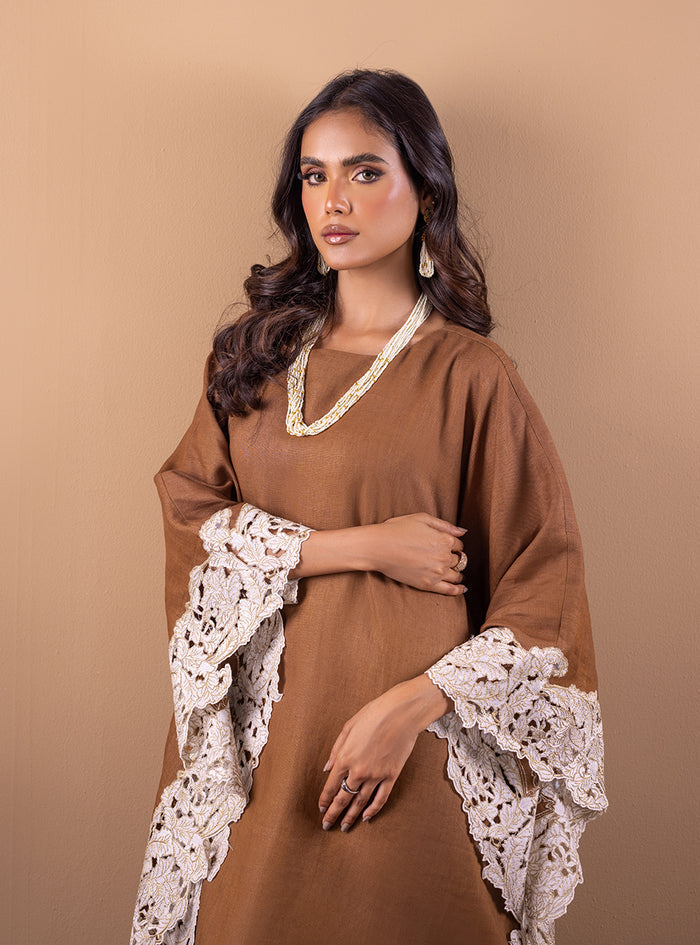 Zainab Chottani | The Kaftan Edit | Cinnamon Sand - by Libasekhas UK - Registered Vendor of : Zainab Chottani - 100% Original Designer Dress