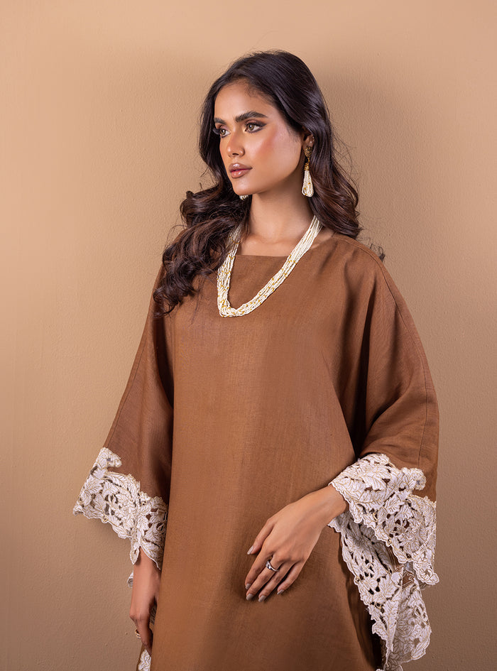 Zainab Chottani | The Kaftan Edit | Cinnamon Sand - by Libasekhas UK - Registered Vendor of : Zainab Chottani - 100% Original Designer Dress
