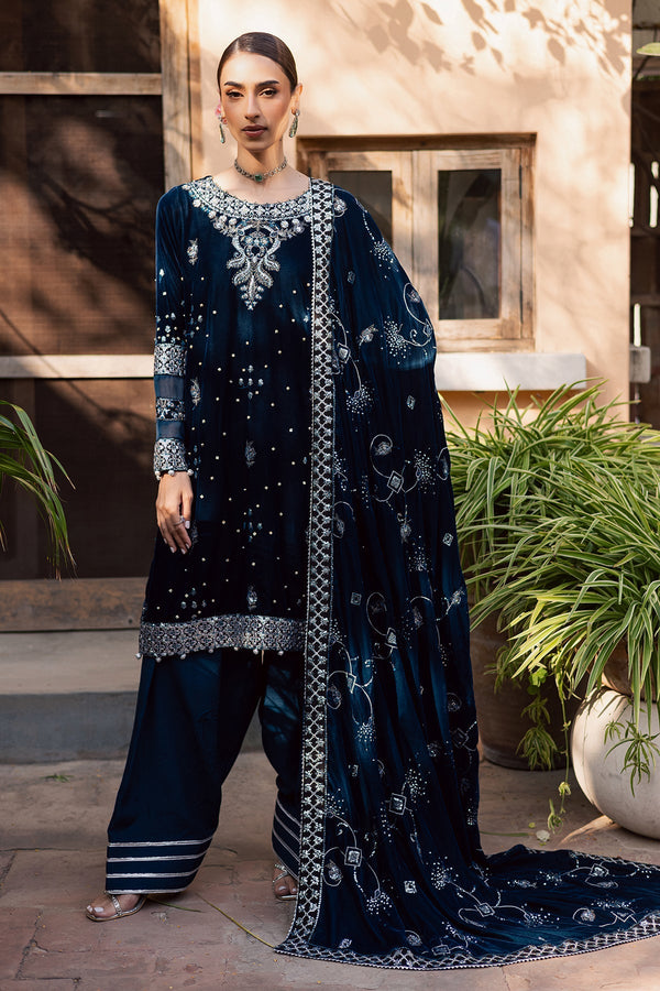 Nureh | Maya Velvet | NW-114 - by Libasekhas UK - Registered Vendor of : Nureh - 100% Original Designer Dress