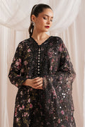 Cross Stitch | Luxe Atelier 25 | GRAPHITE GLOW - by - Libasekhas UK - Registered Vendor of : Cross Stitch - 100% Original Designer Dresss