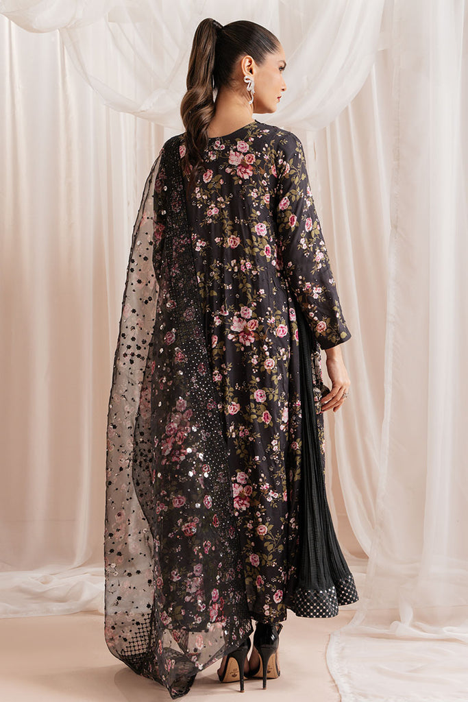 Cross Stitch | Luxe Atelier 25 | GRAPHITE GLOW - by - Libasekhas UK - Registered Vendor of : Cross Stitch - 100% Original Designer Dresss