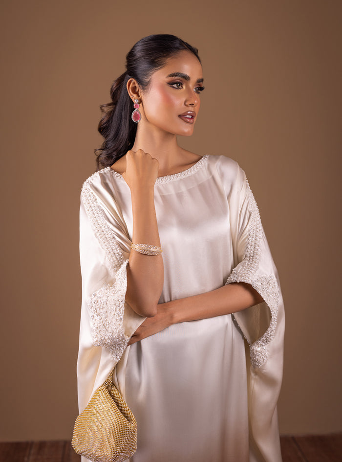Zainab Chottani | The Kaftan Edit | Champagne Flame - by Libasekhas UK - Registered Vendor of : Zainab Chottani - 100% Original Designer Dress