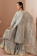 Cross Stitch | Luxe Atelier 25 | MINT AURA - by - Libasekhas UK - Registered Vendor of : Cross Stitch - 100% Original Designer Dresss