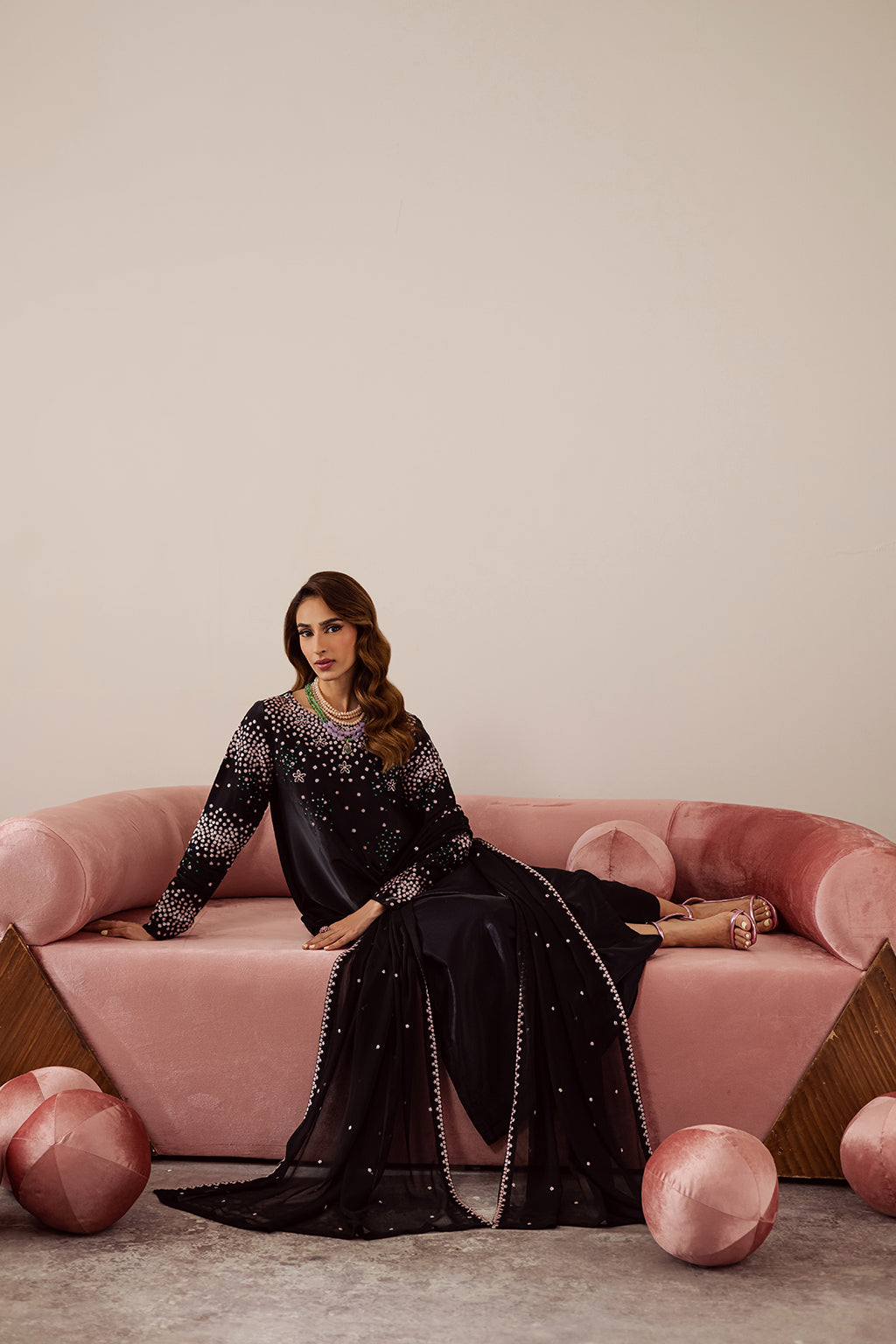 Vanya | Power Palettes | PP-06 - by Libasekhas UK - Registered Vendor of : Vanya - 100% Original Designer Dress