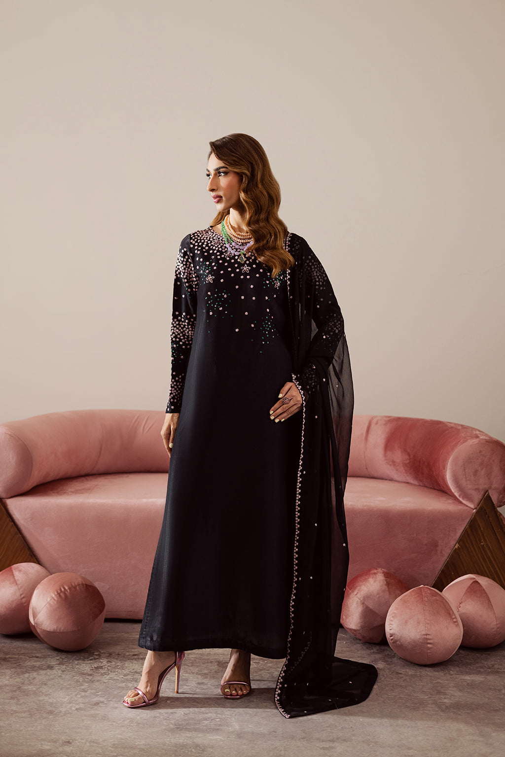 Vanya | Power Palettes | PP-06 - by Libasekhas UK - Registered Vendor of : Vanya - 100% Original Designer Dress