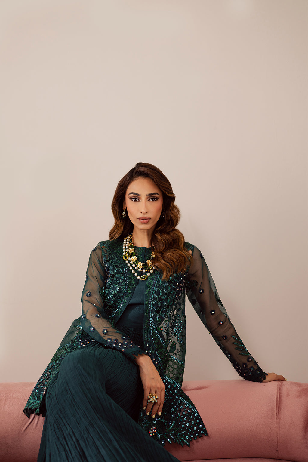 Vanya | Power Palettes | PP-07 - by Libasekhas UK - Registered Vendor of : Vanya - 100% Original Designer Dress
