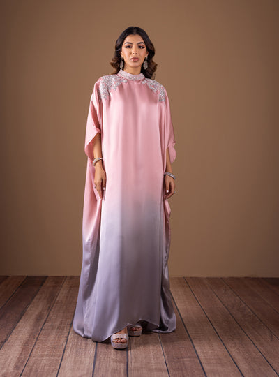 Zainab Chottani | The Kaftan Edit | Pink Flame - by Libasekhas UK - Registered Vendor of : Zainab Chottani - 100% Original Designer Dress