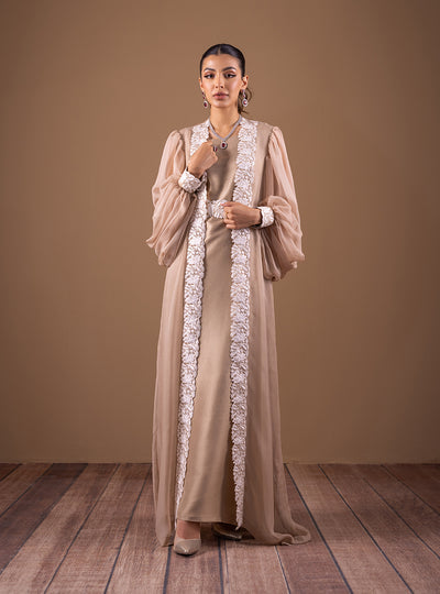 Zainab Chottani | The Kaftan Edit | Champagne Flow - by Libasekhas UK - Registered Vendor of : Zainab Chottani - 100% Original Designer Dress
