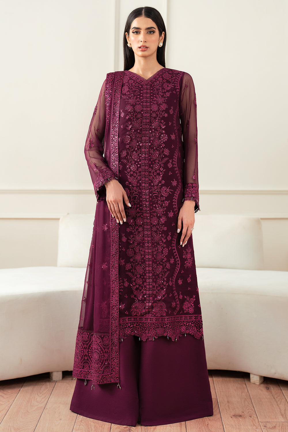 Farasha | Essence Formals 25 | Regal Violet - by Libasekhas UK - Registered Vendor of : Farasha - 100% Original Designer Dress