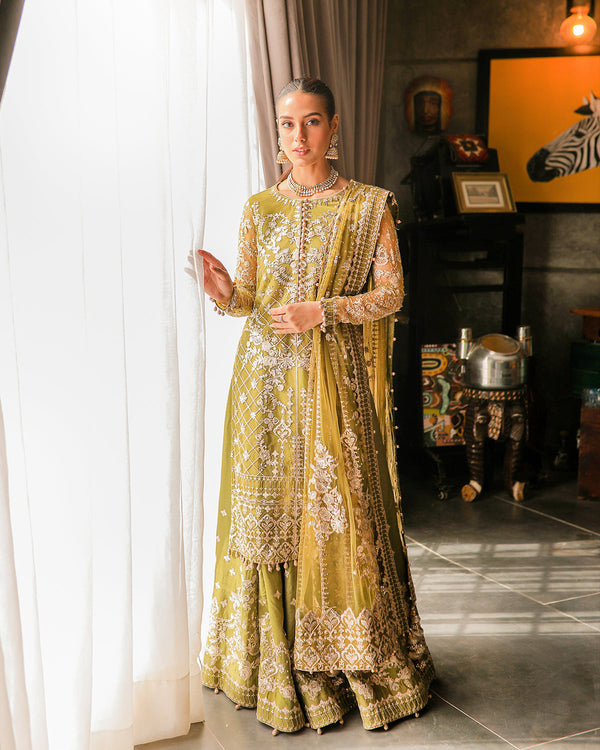 Faiza Saqlain | Nira Festive | Rozhin - by - Libasekhas UK - Registered Vendor of : Faiza Saqlain - 100% Original Designer Dresss