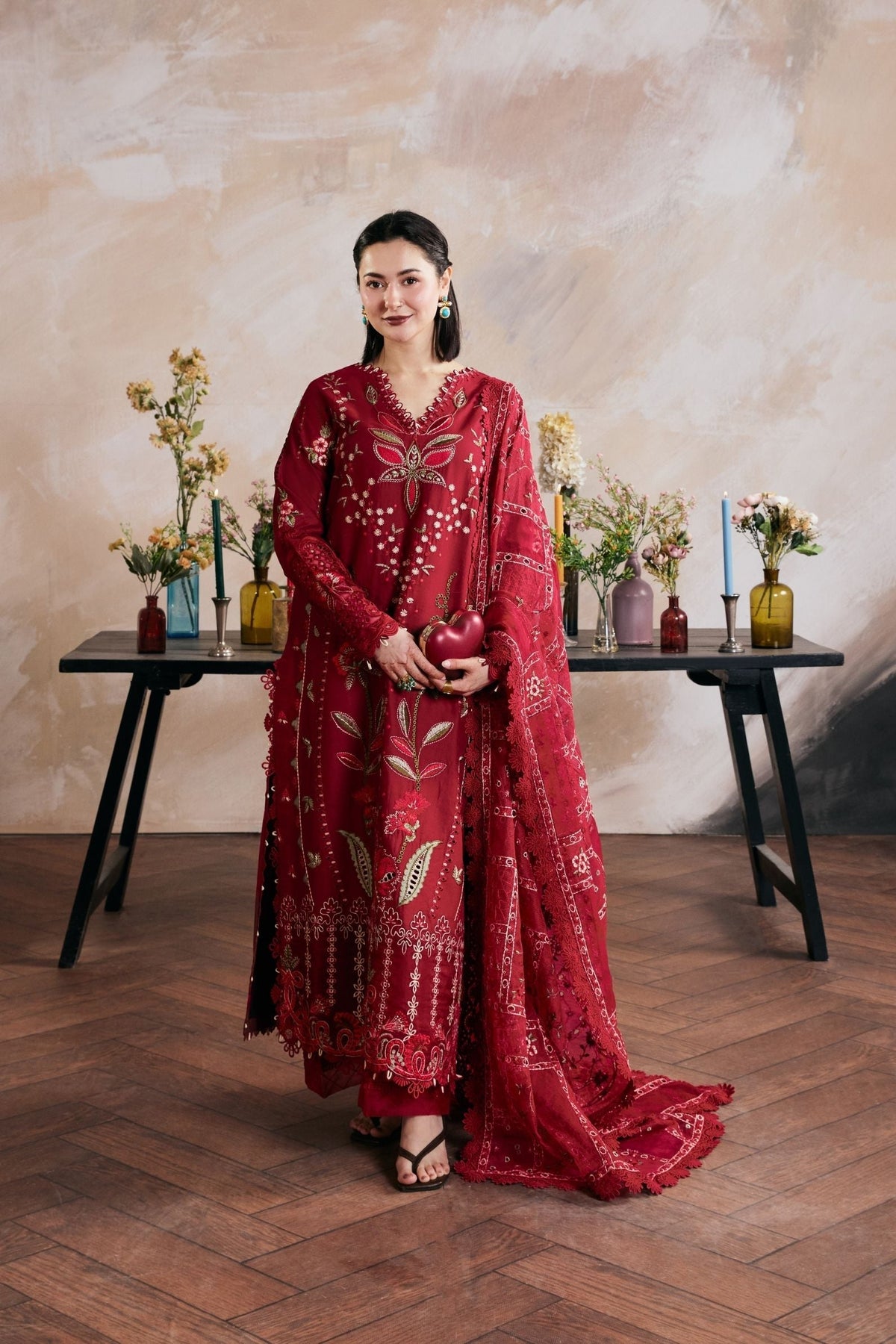 Maryam Hussain | Luxury Lawn 26 Vol 2 | Daneen - by Libasekhas UK - Registered Vendor of : Maryam Hussain - 100% Original Designer Dress