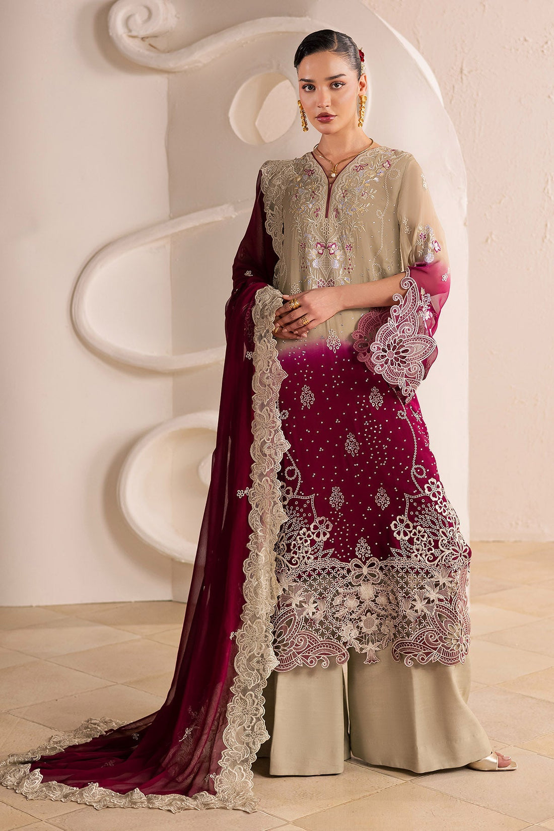 Nureh | Fancy Formal | NP-775 - by Libasekhas UK - Registered Vendor of : Nureh - 100% Original Designer Dress