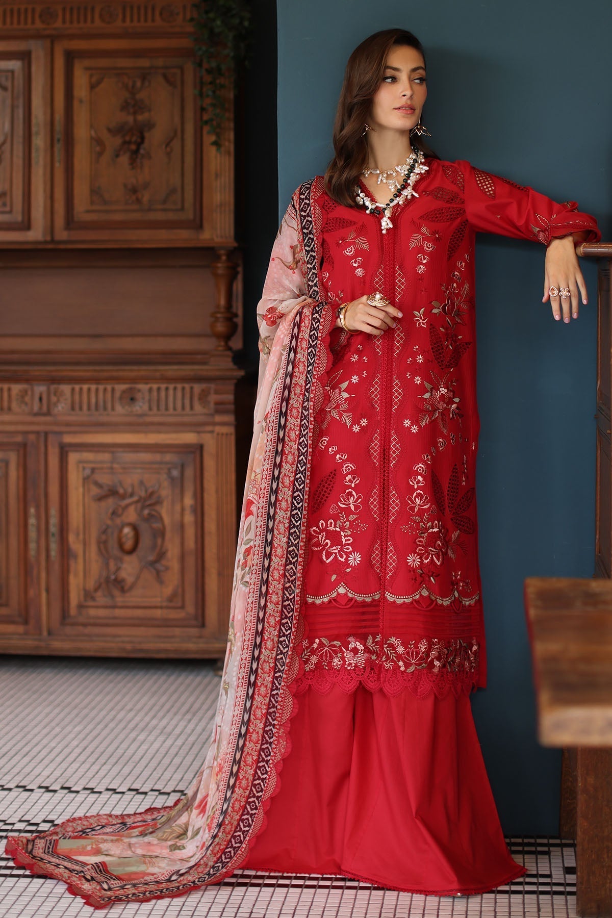 Nureh | Maya Lawn | NS-157 - by - Libasekhas UK - Registered Vendor of : Nureh - 100% Original Designer Dresss