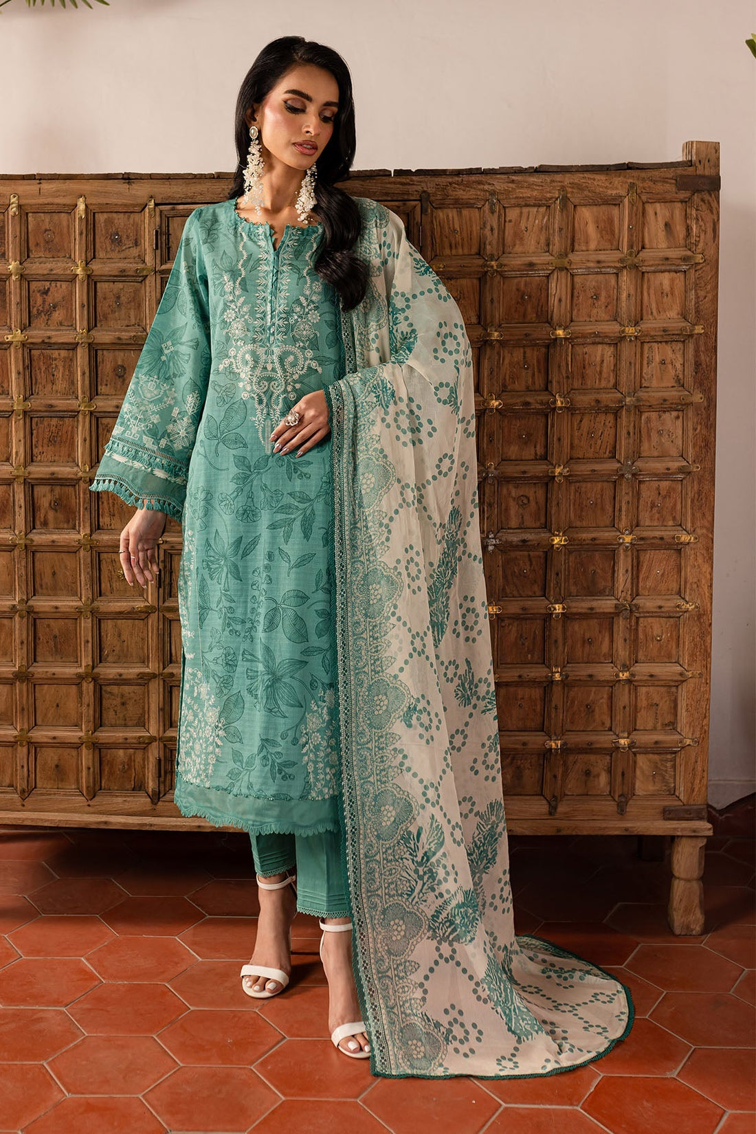 Nureh | Printed lawn 25 | SP-139 - by - Libasekhas UK - Registered Vendor of : Nureh - 100% Original Designer Dresss