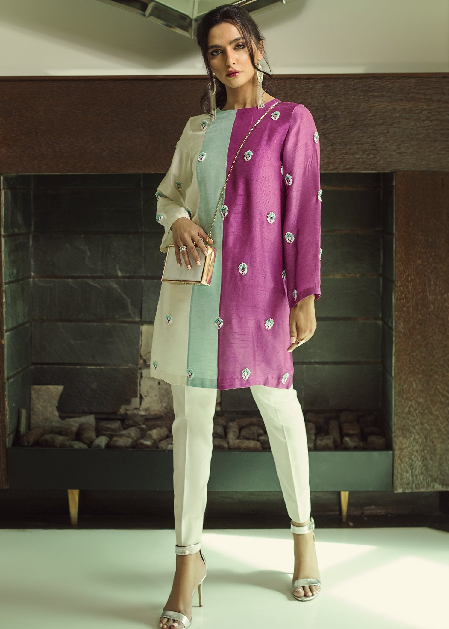 Hana | Serendipity Ready to Wear | Cherry Pop - by - Libasekhas UK - Registered Vendor of : Hana - 100% Original Designer Dresss