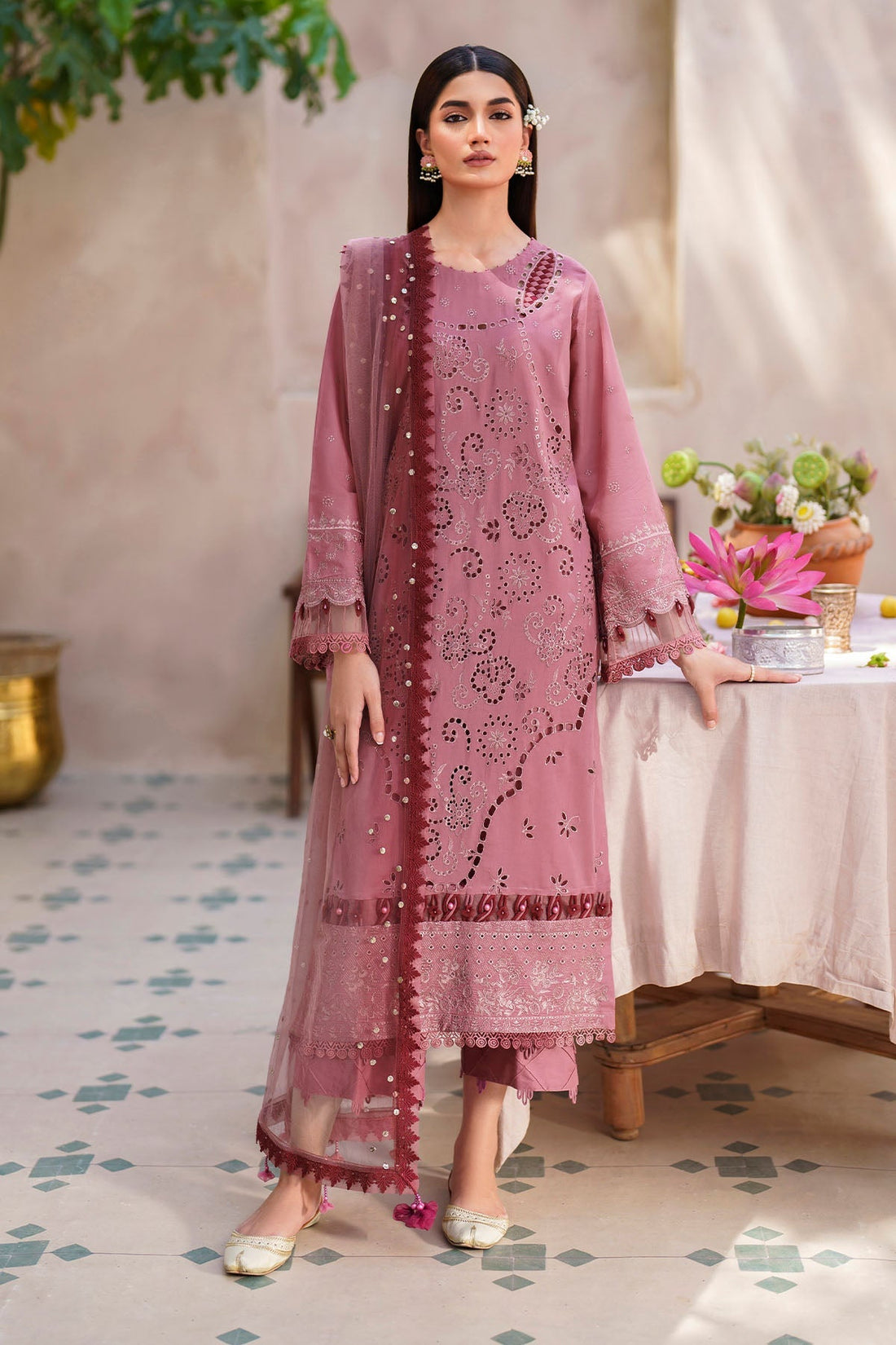 Nureh | Bazaar Lawn | NS - 136 - by - Libasekhas UK - Registered Vendor of : Nureh - 100% Original Designer Dresss