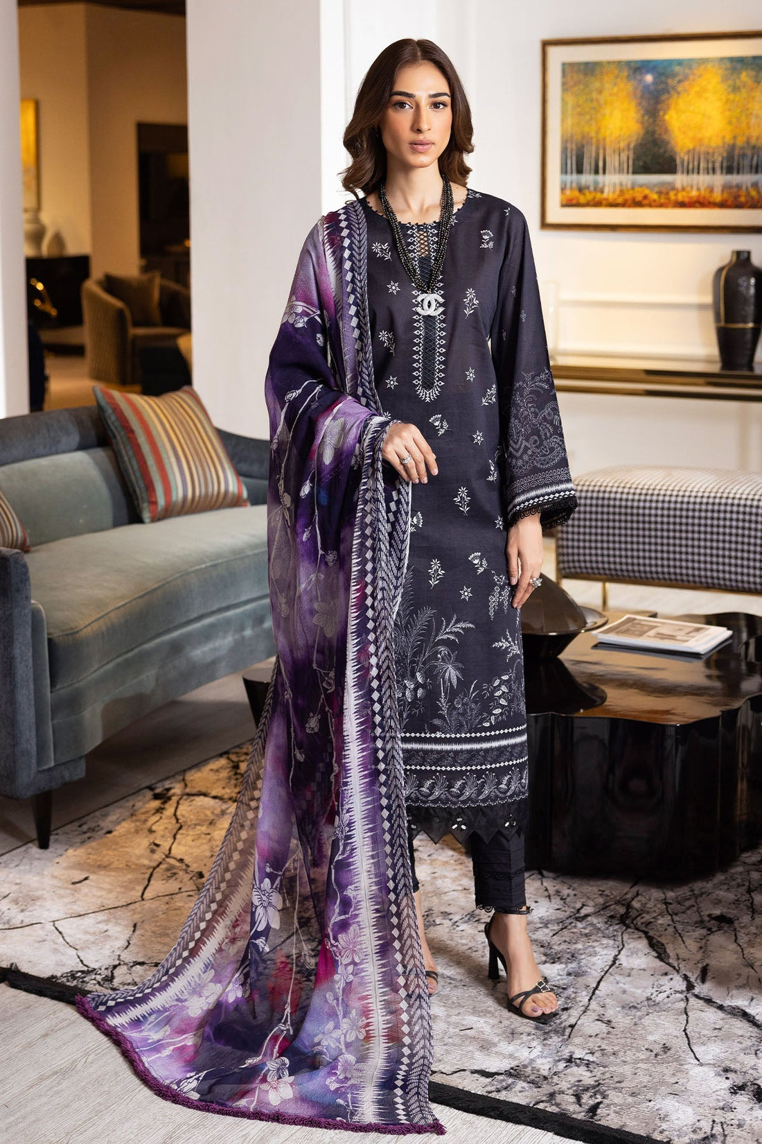 Nureh | Printed lawn 25 | SP-118 - by - Libasekhas UK - Registered Vendor of : Nureh - 100% Original Designer Dresss
