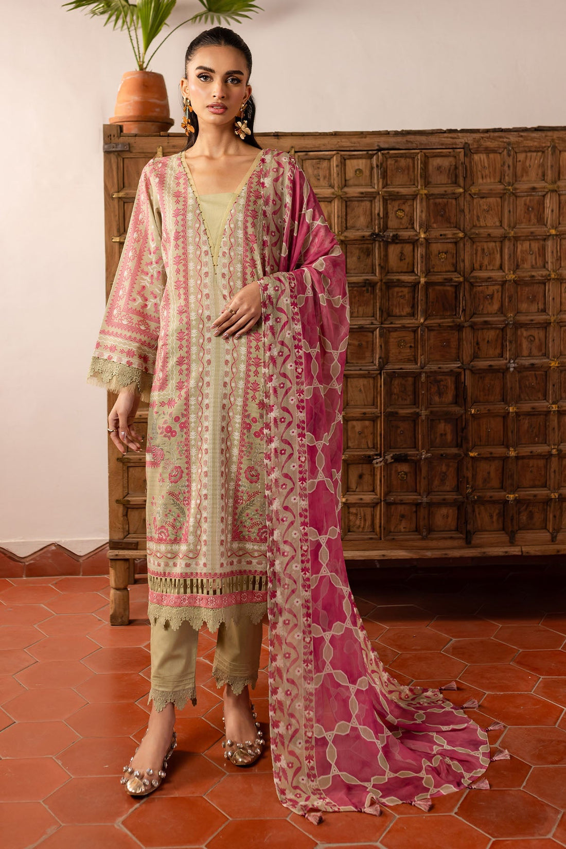 Nureh | Printed lawn 25 | SP-141 - by - Libasekhas UK - Registered Vendor of : Nureh - 100% Original Designer Dresss
