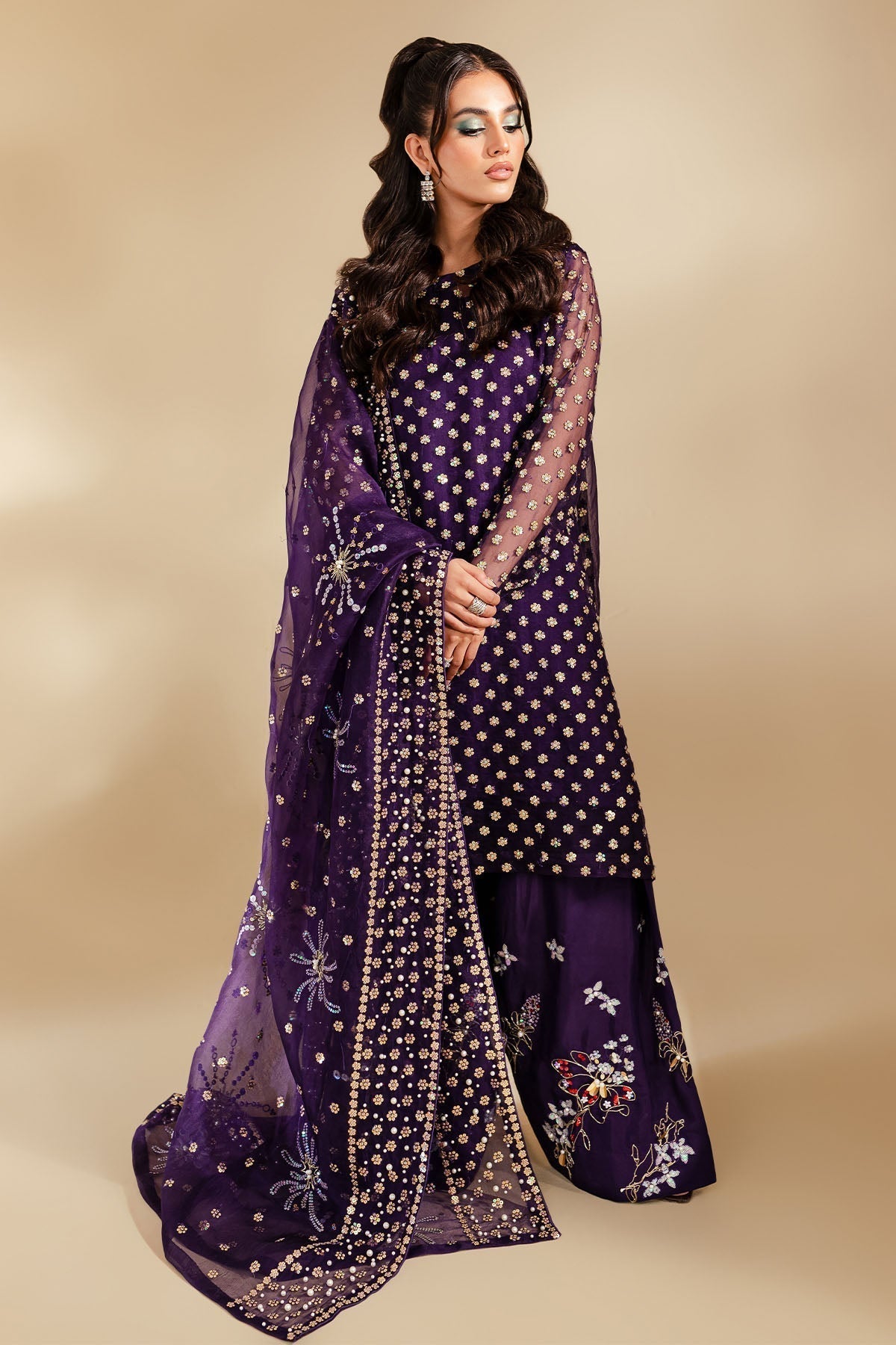 Nureh | Tiny Twinkles | WILD BEAUTY - by - Libasekhas UK - Registered Vendor of : Nureh - 100% Original Designer Dresss