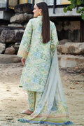 Farasha | Printed Essentials | Mint Bloom - by - Libasekhas UK - Registered Vendor of : Farasha - 100% Original Designer Dresss