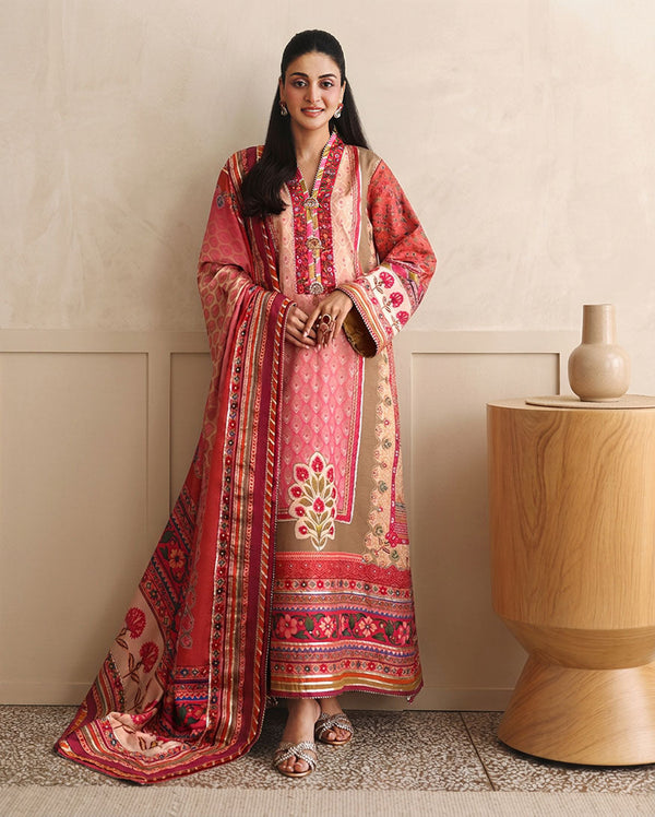 Mushq | Nirvana Anmol Edit | Rose Mood - by Libasekhas UK - Registered Vendor of : Mushq - 100% Original Designer Dress