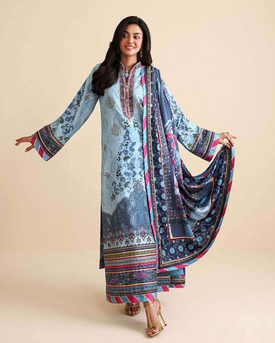 Mushq | Nirvana Anmol Edit | In my Element - by Libasekhas UK - Registered Vendor of : Mushq - 100% Original Designer Dress