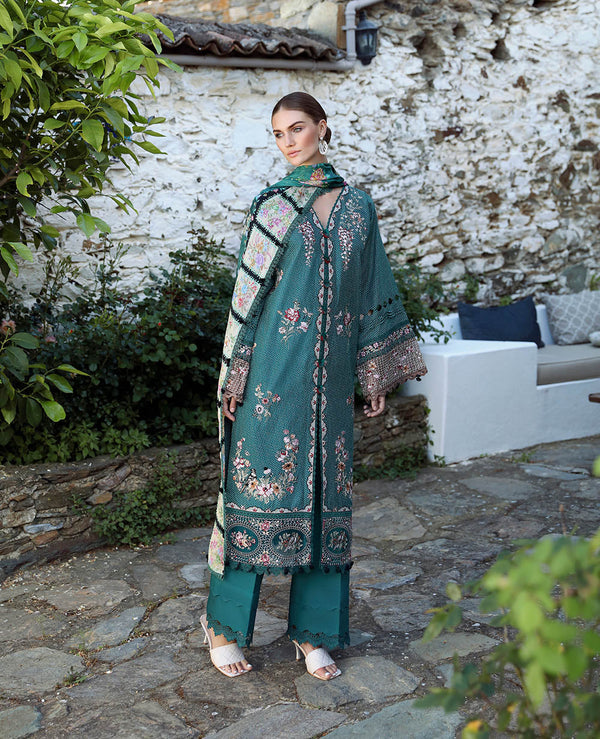 Republic Womenswear | Aylin Summer Lawn 24 | Fleur (D2-B) - by - Libasekhas UK - Registered Vendor of : Republic Womenswear - 100% Original Designer Dresss