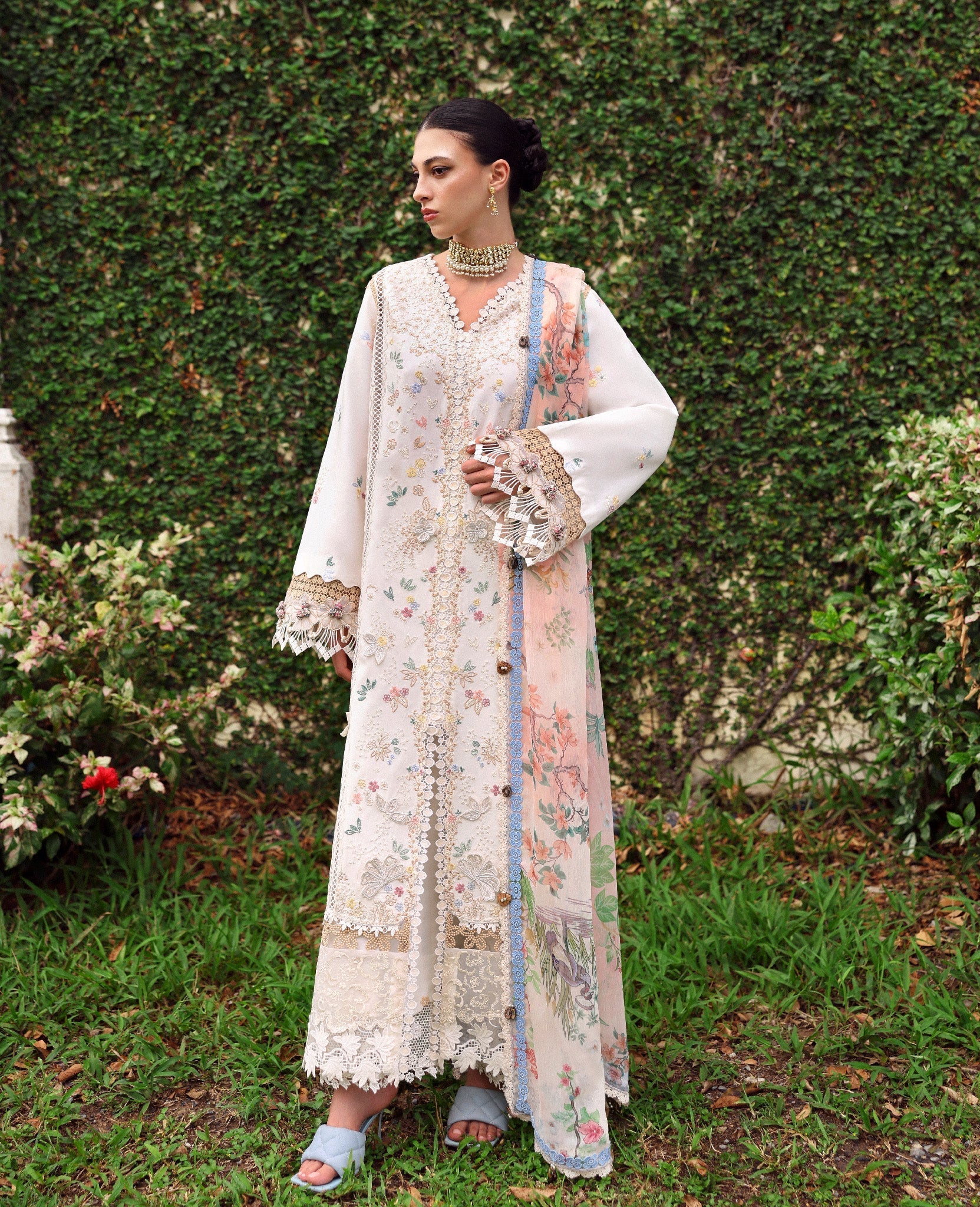 Republic Womenswear | Lilas Lawn 26 | Amaya - by Libasekhas - Registered Vendor of : Republic Womenswear - 100% Original Designer Dress