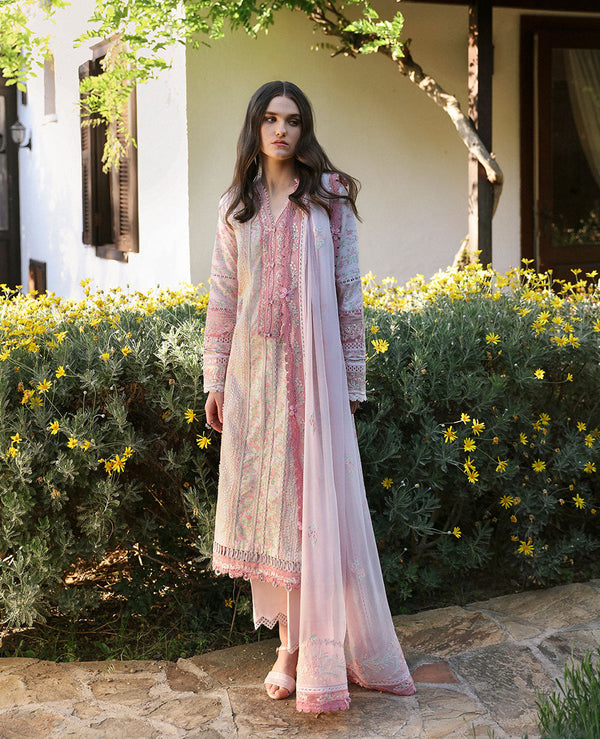 Republic Womenswear | Aylin Summer Lawn 24 | Rosa (D8-B) - by - Libasekhas UK - Registered Vendor of : Republic Womenswear - 100% Original Designer Dresss
