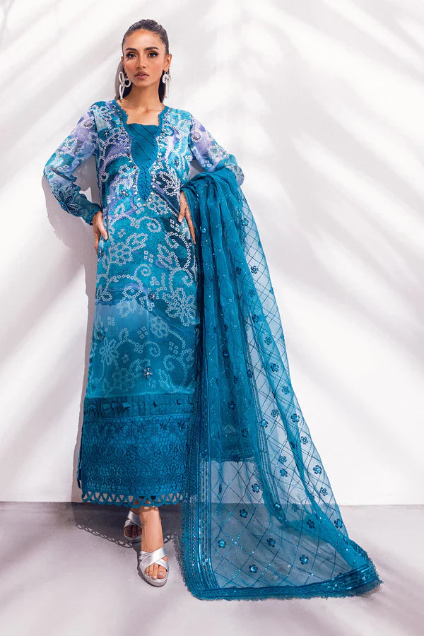 Nureh | Ballerina Formals | Blue Charm - by - Libasekhas UK - Registered Vendor of : Nureh - 100% Original Designer Dresss
