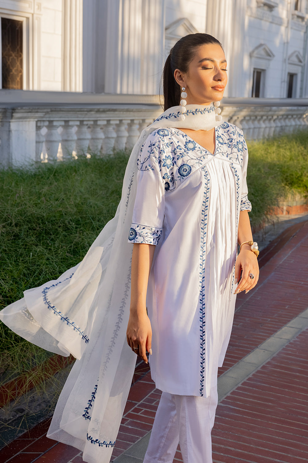 Caia | Pret Collection | FLEUR - by - Libasekhas UK - Registered Vendor of : Caia - 100% Original Designer Dresss