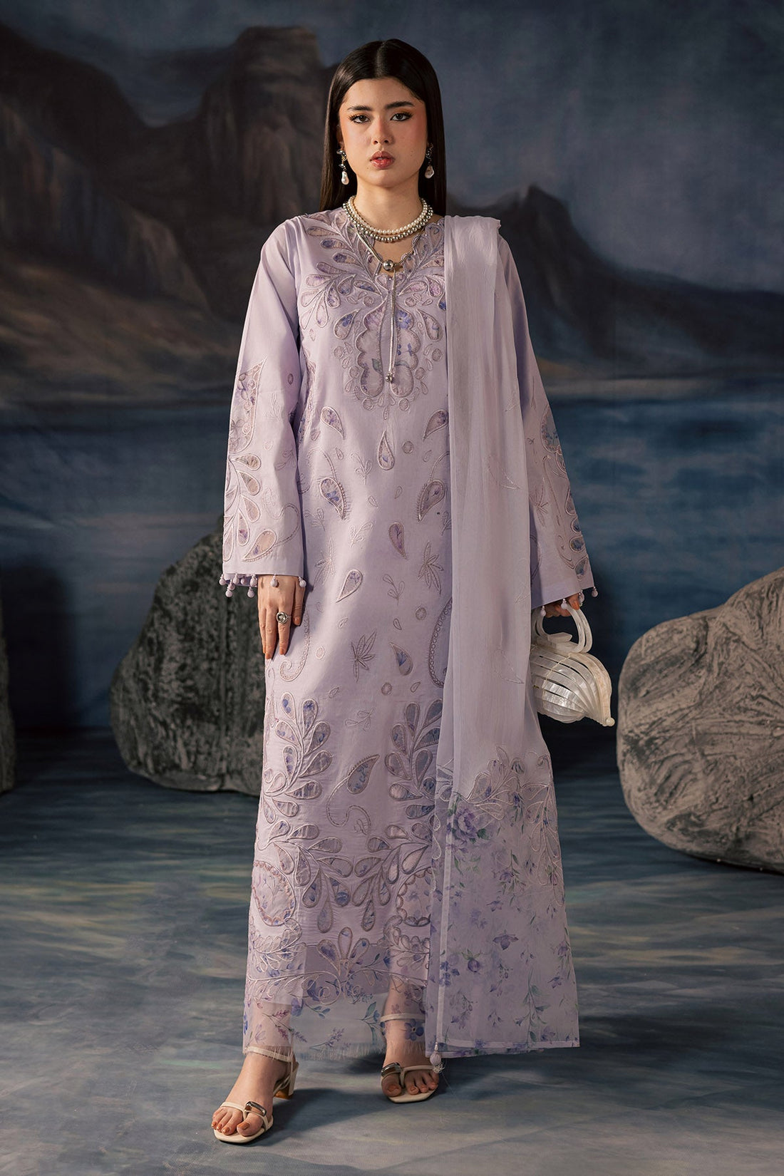 Nureh | Shades of Summer | NP-791 - by Libasekhas UK - Registered Vendor of : Nureh - 100% Original Designer Dress