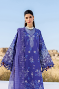 Emaan adeel | Sunlit Groove Luxury Lawn 26 | PETAL PULSE - by Libasekhas UK - Registered Vendor of : Emaan Adeel - 100% Original Designer Dress