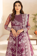 Farasha | Lu Zella Premium Formals 25 | Merlot Dust - by Libasekhas UK - Registered Vendor of : Farasha - 100% Original Designer Dress