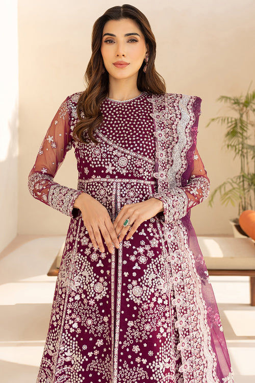 Farasha | Lu Zella Premium Formals 25 | Merlot Dust - by Libasekhas UK - Registered Vendor of : Farasha - 100% Original Designer Dress