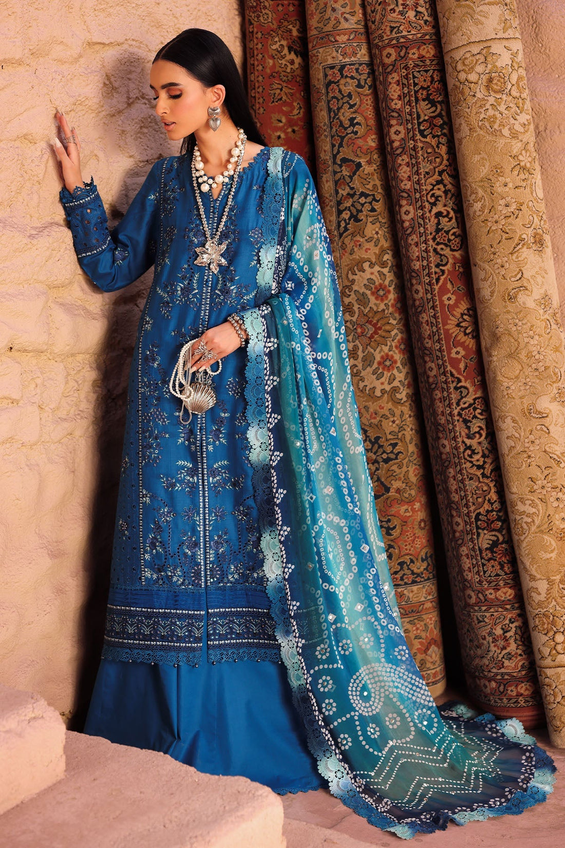 Nureh | Bazaar Lawn | NE-160 - by - Libasekhas UK - Registered Vendor of : Nureh - 100% Original Designer Dresss