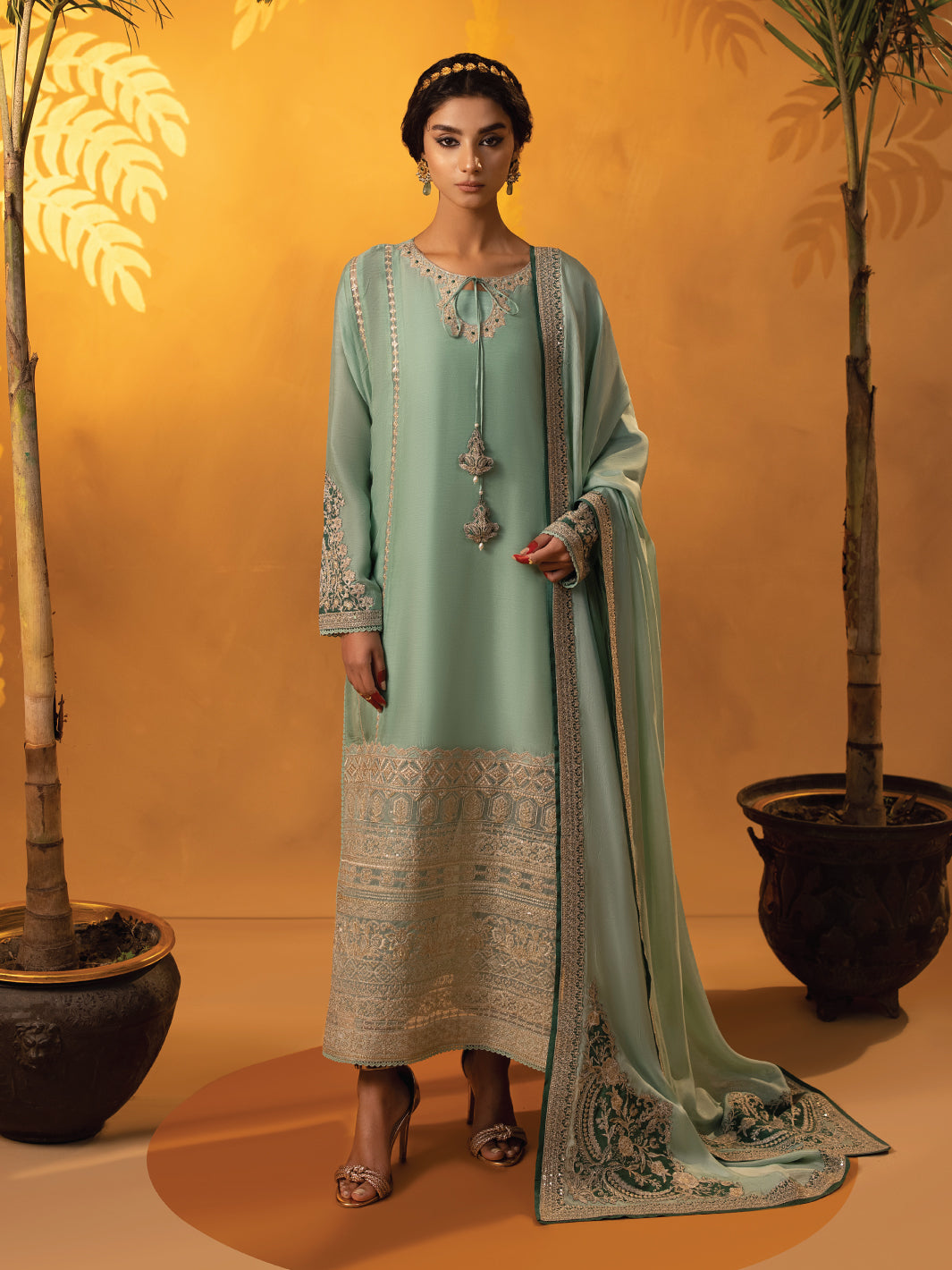 Faiza Faisal | Signature Pret Eid Edit | Marisa - by - Libasekhas UK - Registered Vendor of : Faiza Faisal - 100% Original Designer Dresss